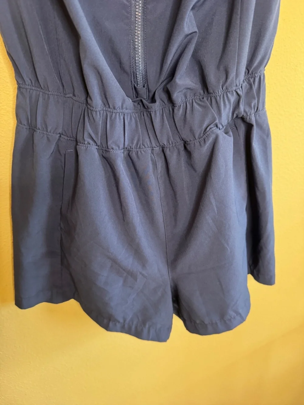 Athleta GIRL. Level Up Romper. Navy blue. Size M 8-10